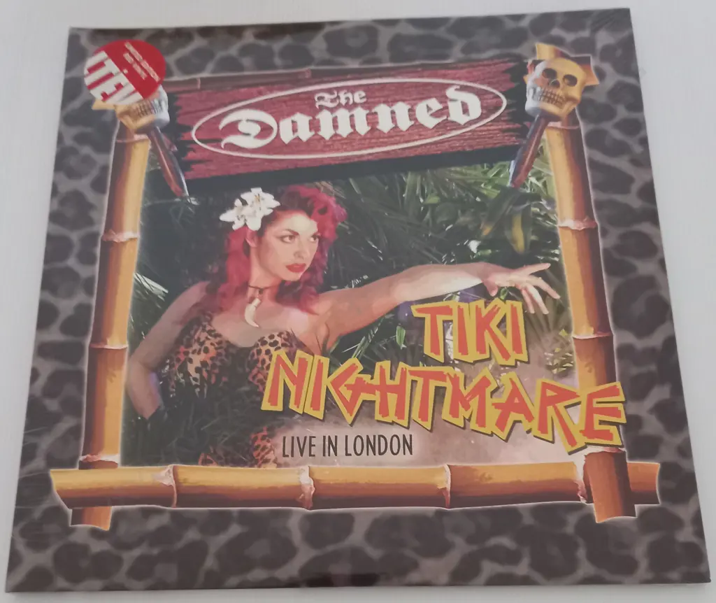 The Damned, Tiki Nightmare: Live In London, (Sealed album) Image 1++